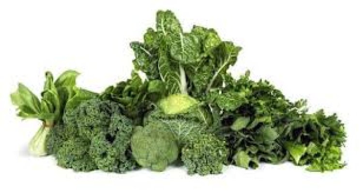 Health benefits of Green leafy vegetables